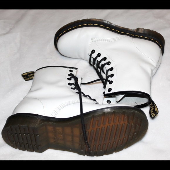White Doc Martens - Picture 2 of 8